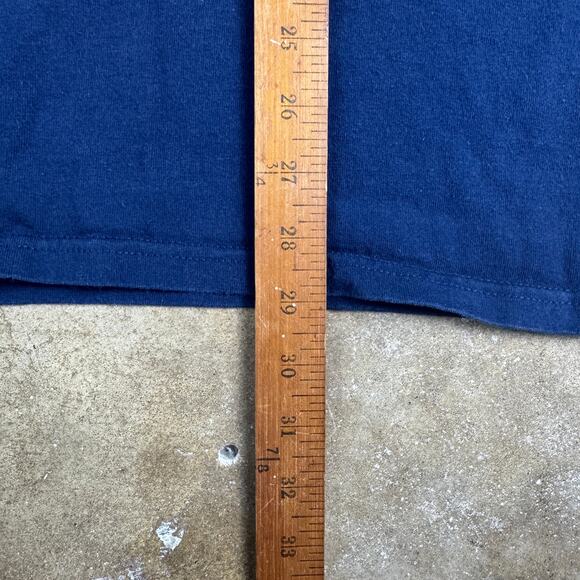 Nike Hoops T-Shirt Men’s 2XL Navy Blue‎ 03 Basketball Graphic Tee Vintage Y2K - Picture 12 of 13